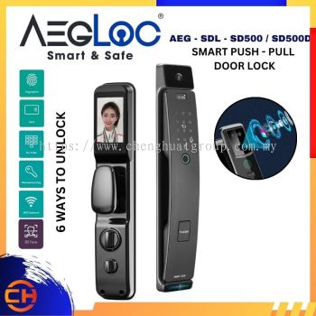 AEGLOC AEG-SDL-SD500/GREY ,  AEG-SDL-SD500D/DUMMY  SMART PUSH - PULL DOOR LOCK / SMART DOOR VIEWER