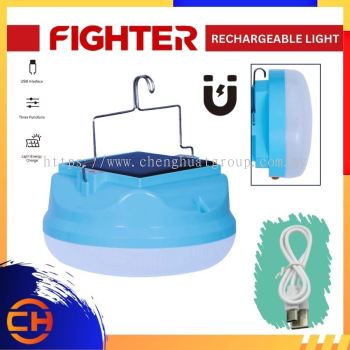 FIGHTER LED LAMPS 400W  UFO RECHARGEABLE LIGHT With USB To Type-C Charging Cable