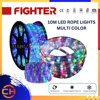 FIGHTER LED LAMPS FIGHTER 10M LED ROPE LIGHT MULTI COLOR