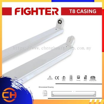 FIGHTER LED LAMPS FIGHTER LED T8 CASING - SLIM - 0.6 , 1.2 / FIGHTER LED T8 CASING - THICK- 0.6 , 1.2  FIGHTER LED T8 CASING