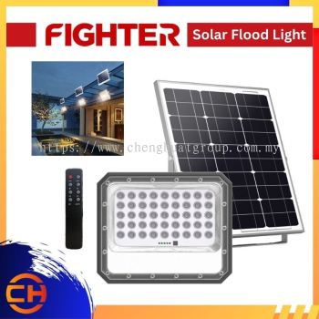 FIGHTER LED LAMPS 100W / 200W / 300W / 400W / 500W SMARTBRIGHT LED OUTDOOR SOLAR FLOODLIGHT IP65 WATERPROOF LED FLOODLIGHT SOLAR WALL LAMP