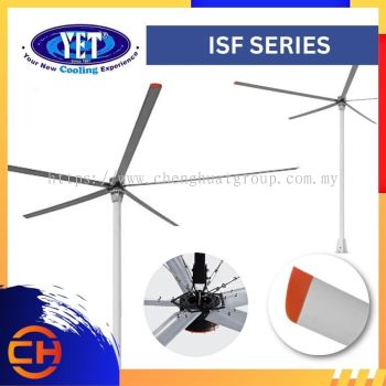 YET INDUSTRIAL VENTILATION FAN ISF-24 / ISF-21 / ISF-18  ISF SERIES INDUSTRIAL STANDING HVLS FAN