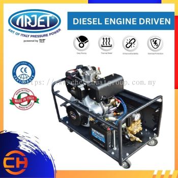 ARJET HIGH PRESSURE WASHER 1317DE / 1520DE DIESEL ENGINE DRIVEN (BELT DRIVEN TYPE)