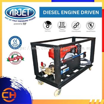 ARJET HIGH PRESSURE WASHER 1535DE DIESEL ENGINE DRIVEN (BELT DRIVEN TYPE)