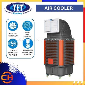 YET YF150 Powerful Evaporative Industrial Air Cooler Portable Type 160L Tank 15000m3/h Air Flow