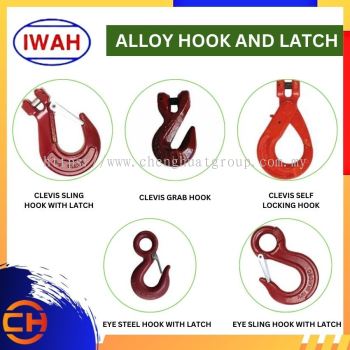 IWAH GRED 80 ALOI CLEVIS SLING & MATA KACANG KELULI DENGAN SELAK