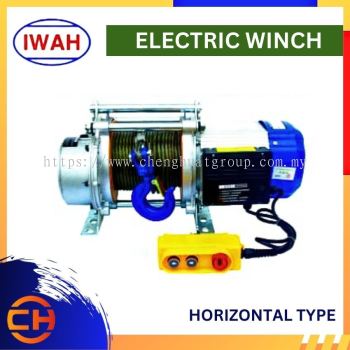 IWAH ALUMINIUM BODY ELECTRIC WINCH JENIS MENDATAR