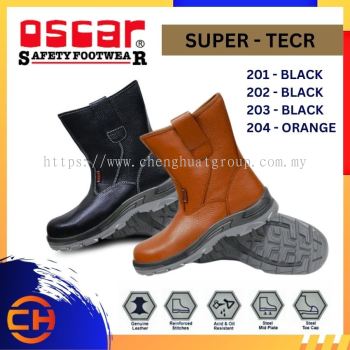 OSCAR SAFETY SUPER - TECR  201 - BLACK / 202 - BLACK  / 203 - BLACK / 204 - BLACK BOOT