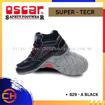 OSCAR SAFETY SUPER - TECRE 829 A - BLACK BOOT SHOES