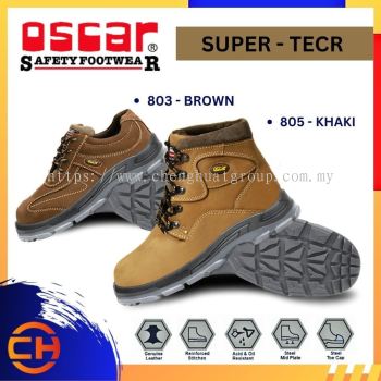 OSCAR SAFETY SUPER - TECT PREMIUM 803 - BROWN / 805 - KHAKI BOOTS SHOES