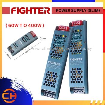 FIGHTER LED LAMPS 12V / 24V POWER SUPPLY (SLIM) LED DRIVER POWER TRANSFORMER