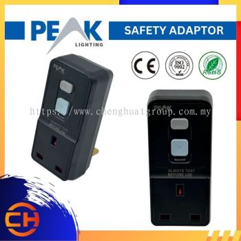 PEAK HIGH QUALITY PK-RCDBS-13 13A RCD SAFETY ADAPTOR