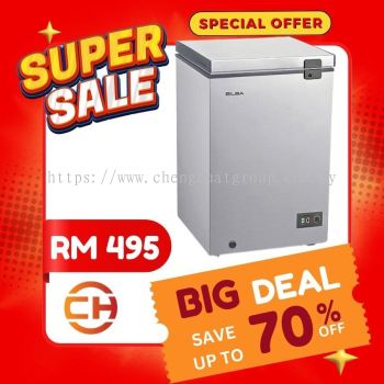 130L Artico Series Chest Freezer EF-E1310(GR)  ** RM 495 **