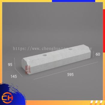 Precast Concrete Civil Products Wheel Stopper WS 600