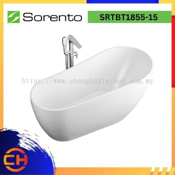 SORENTO JACUZZIS & BATHTUBS SRTBT1855-15 ACRYLIC FREE STANDING BATHTUB ( L1500xW750xH750mm )