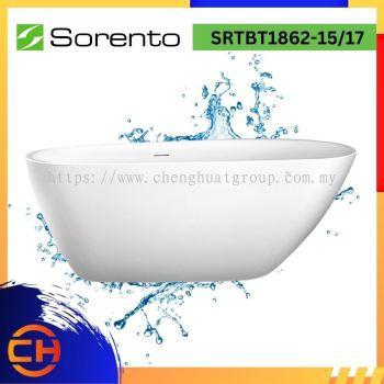 SORENTO JACUZZIS & BATHtub SRTBT1862-15/17 FREE STANDING BATTHUB