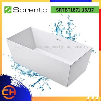 SORENTO JACUZZIS & BATHTUBS SRTBT1871-15/17 FREE Standing Bathtub