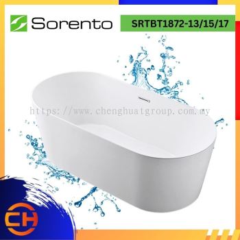 SORENTO JACUZZIS & BATHTUBS SRTBT1872-13/15/17 FREE STANDING BATHTUB