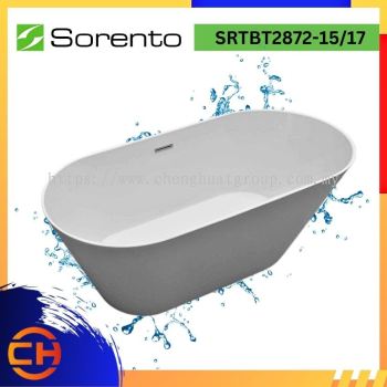 SORENTO JACUZZIS & BATHTUBS SRTBT2872-15/17 FREE STANDING BATHTUB