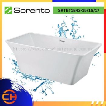 SORENTO JACUZZIS & BATHTUBS SRTBT1842-15/16/17 FREE Standing Bathtub