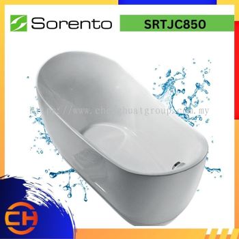 SORENTO JACUZZIS & BATHTUBS SRTJC850 FREE STANDING BATHTUB  ( L1800xW890xH780mm ) WITH DRAINER