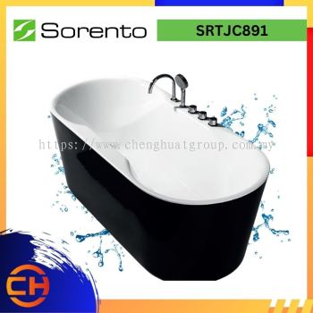 SORENTO JACUZZIS & BATHTUBS SRTJC891 FREE STANDING BATHTUB(  L1700xW800xH490mm ) WITH DRAINER , MIXTURE FAUCET )