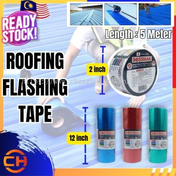 Industrial Roofing Flashing Tape 5M Ideal For Roofing Fix Sealing Tape 100% Waterproof Gam Zink / Atap