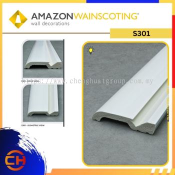 AMAZON WAINSCOTING S301 PANEL DINDING HIASAN DINDING ( 19mm (W) X 101mm (H) X 2400mm (L) )