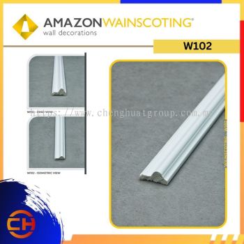 AMAZON WAINSCOTING W102 HIASAN DINDING PANEL DINDING ( 10mm (W) X 20mm (H) X 2400mm (L) )