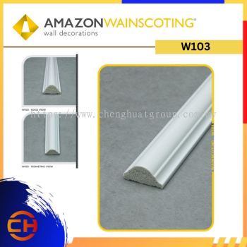 AMAZON WAINSCOTING W103 HIASAN DINDING PANEL DINDING ( 14mm (W) X 30mm (H) X 2400mm (L) )