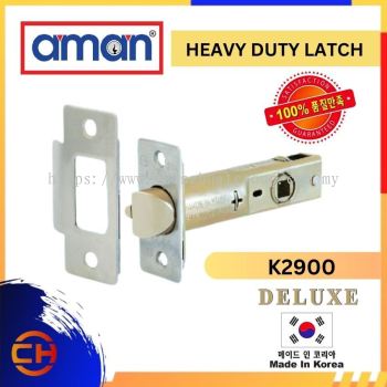 AMAN DELUXE K2900 HEAVY DUTY LATCH 70MM |  STANDARD TUBULAR LATCH | HOME DOOR LOCK