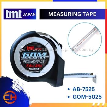 TMT JAPAN GOM - 5025 / AB - 7525 BALL BEARING / NORMAL SPRING FUNCTION MEASURING TAPE