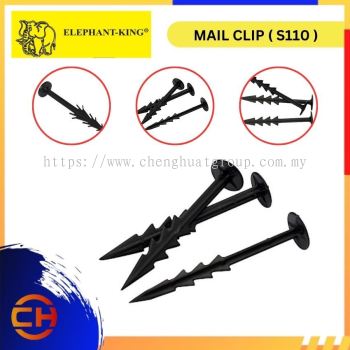 ELEPHANT KING PVC RETAINING MAIL CLIP CLS 110 DURABLE & RELIABLE