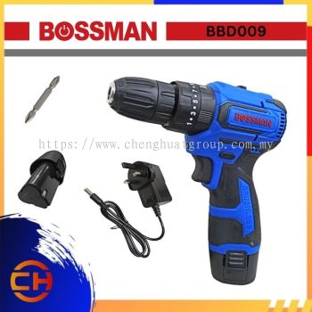 BOSSMAN POWER TOOLS 无刷电机 BBD009 12V 无绳电锤钻（无刷）