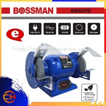 BOSSMAN POWER TOOLS BBG200 6"BENCH GRINDER