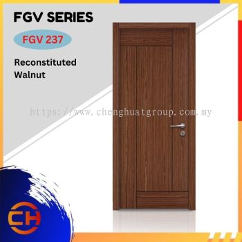 FGV Series are doors that conveys a fresh and simple look for designing modern interiors  FGV 237 Reconstituted Walnut