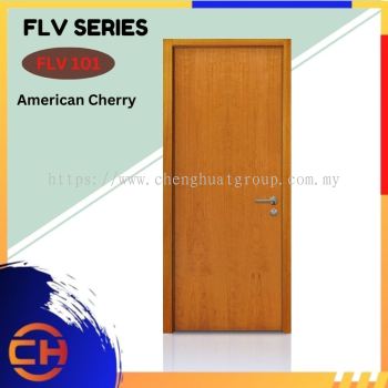 FLV Series are doors that conveys a fresh and simple look for designing modern interiors American Cherry FLV 101