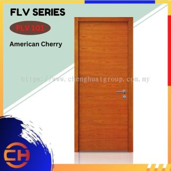 FLV Series are doors that conveys a fresh and simple look for designing modern interiors American Cherry FLV 102