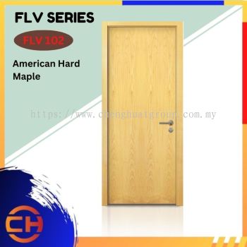 FLV Series are doors that conveys a fresh and simple look for designing modern interiors American Hard Maple FLV 101