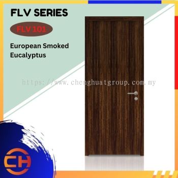 FLV Series are doors that conveys a fresh and simple look for designing modern interiors European Smoked Eucalyptus FLV 101