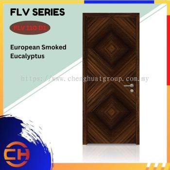 FLV Series are doors that conveys a fresh and simple look for designing modern interiors European Smoked Eucalyptus FLV 110 D1