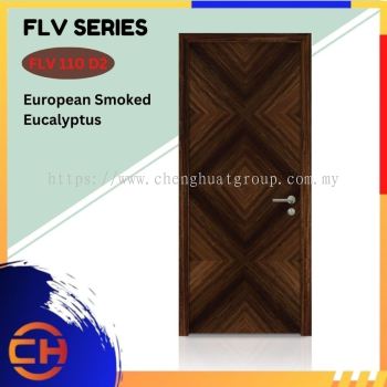 FLV Series are doors that conveys a fresh and simple look for designing modern interiors European Smoked Eucalyptus FLV 110 D2