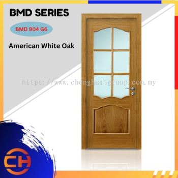 BMD Series are doors that conveys a fresh and simple look for designing modern interiors BMD 904 G6 American White Oak