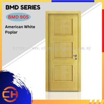 BMD Series are doors that conveys a fresh and simple look for designing modern interiors BMD 905 American White Poplar