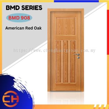 BMD Series are doors that conveys a fresh and simple look for designing modern interiors BMD 908 American Red Oak