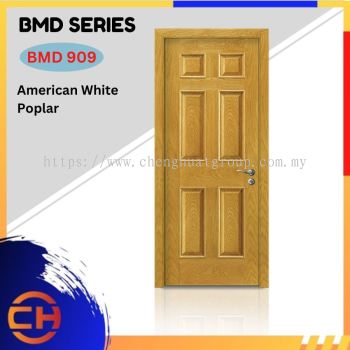 BMD Series are doors that conveys a fresh and simple look for designing modern interiors BMD 909 American White Poplar