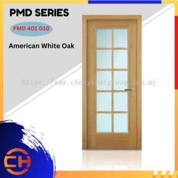 PMD Series are doors that conveys a fresh and simple look for designing modern interiors PMD 401 G10 American White Oak