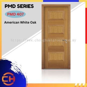 PMD Series are doors that conveys a fresh and simple look for designing modern interiors PMD 407 American White Oak