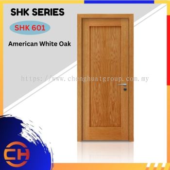 SHK Series are doors that conveys a fresh and simple look for designing modern interiors SHK 601 American White Oak