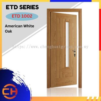 ETD Series are doors that conveys a fresh and simple look for designing modern interiors ETD 1002 American White Oak